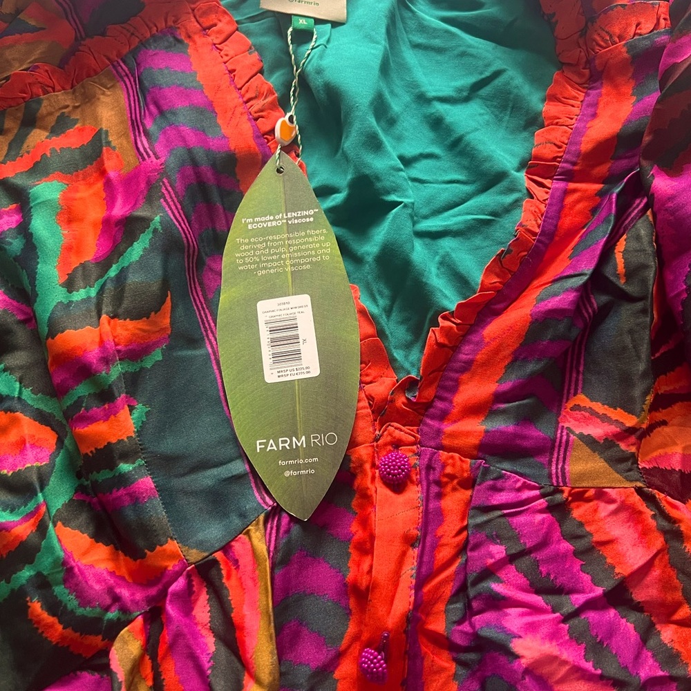 Gorgeous, Boho, colorful dress that is perfect for those warm days and nights!